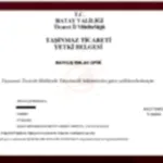 Baykuş Emlak Ofisi- Taşınmaz Ticareti Yetki Belgesi